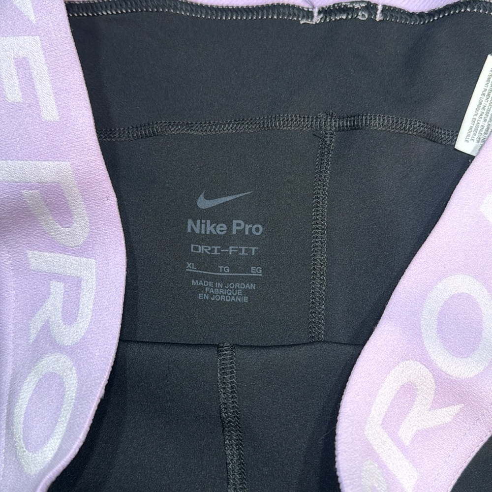 Nike Pro Dri-Fit Women’s Tight Fit, Mid Rise, Full Length Pants. Size XL. NWT. - Picture 7 of 9